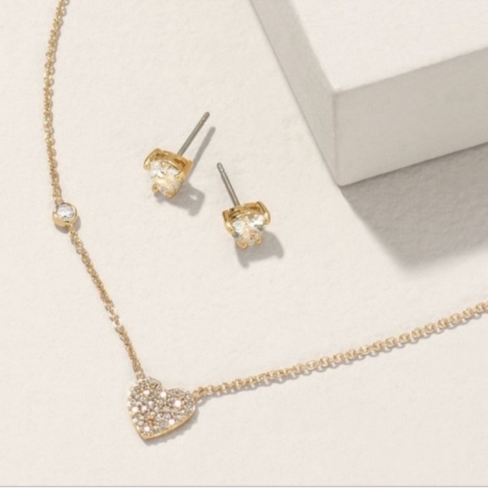 Keep Collective | Set | Keepsake Heart Necklace + Stud Set